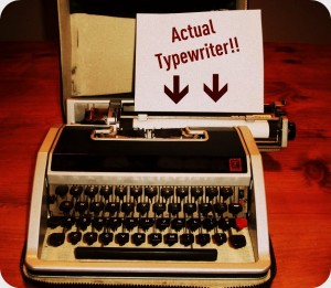 Actual Typewriter - Olivetti