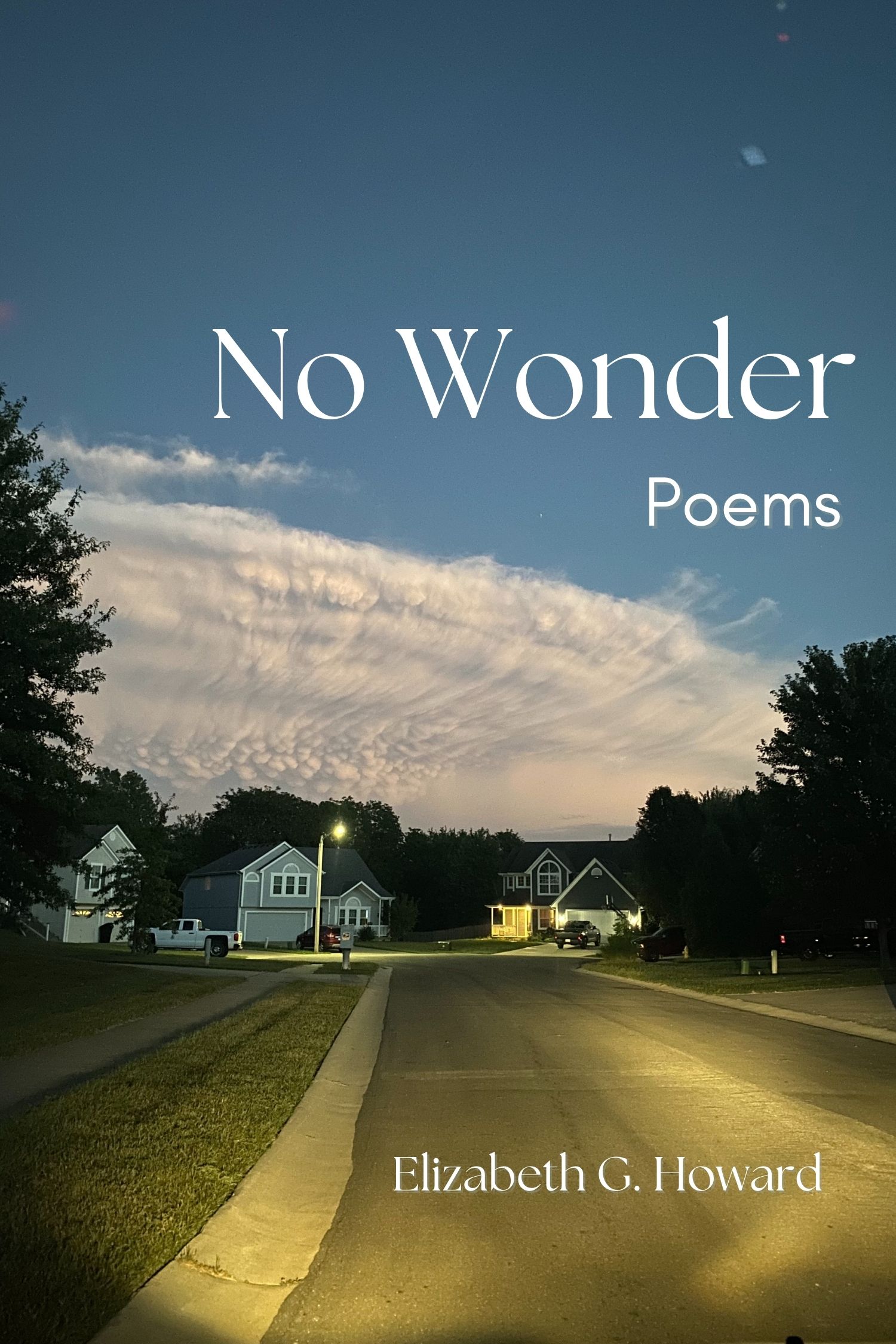 No Wonder Poems poetry book by Elizabeth G Howard