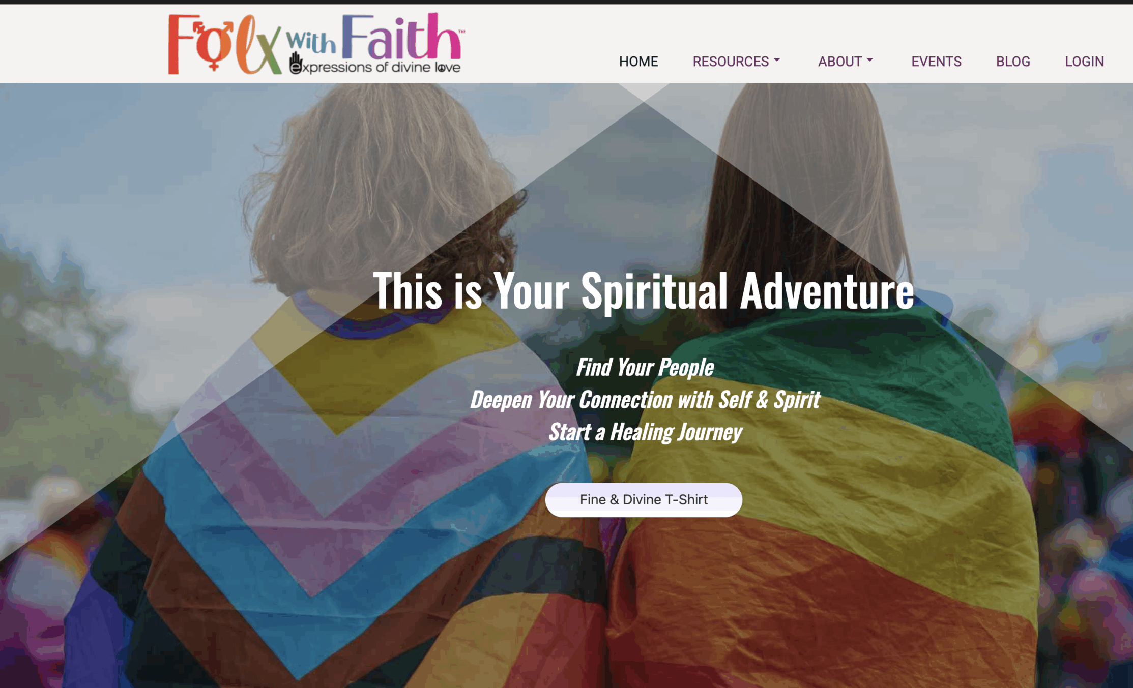 Folx with Faith Website Development SEO Optimization